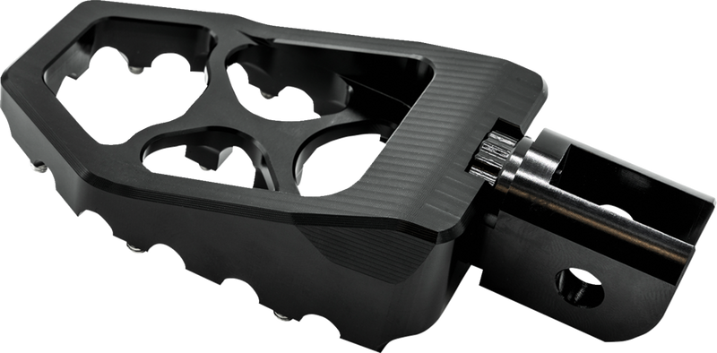 BURLY BRAND MX Evolution Pegs - Black - Softail '18-'24 - B13-1016B - PartsOutlet.com.au