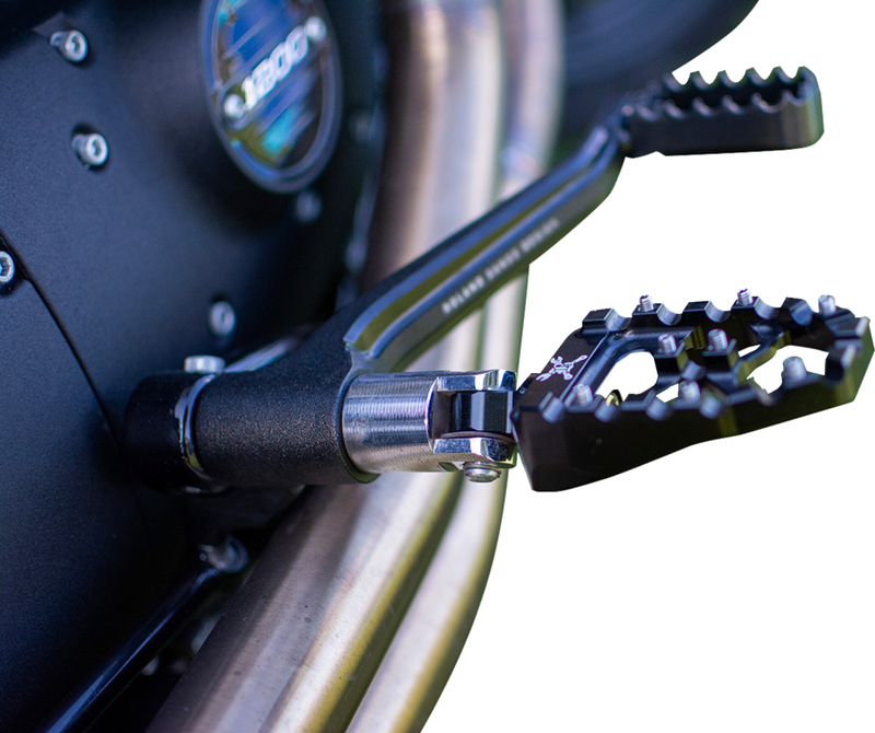 BURLY BRAND MX Evolution Pegs - Black - Sportster/Dyna B13-1015B - PartsOutlet.com.au