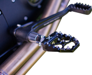 BURLY BRAND MX Evolution Pegs - Black - Sportster/Dyna B13-1015B - PartsOutlet.com.au