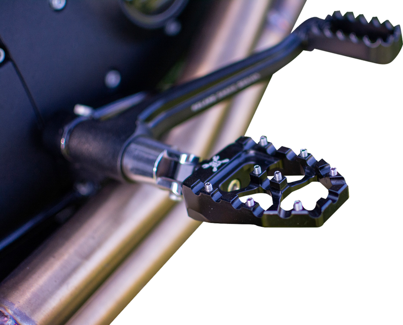 BURLY BRAND MX Evolution Pegs - Black - Sportster/Dyna B13-1015B - PartsOutlet.com.au