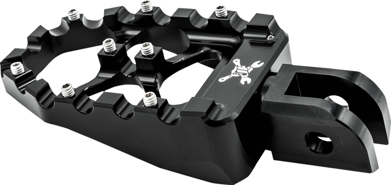 BURLY BRAND MX Evolution Pegs - Black - Softail '18-'24 - B13-1016B - PartsOutlet.com.au