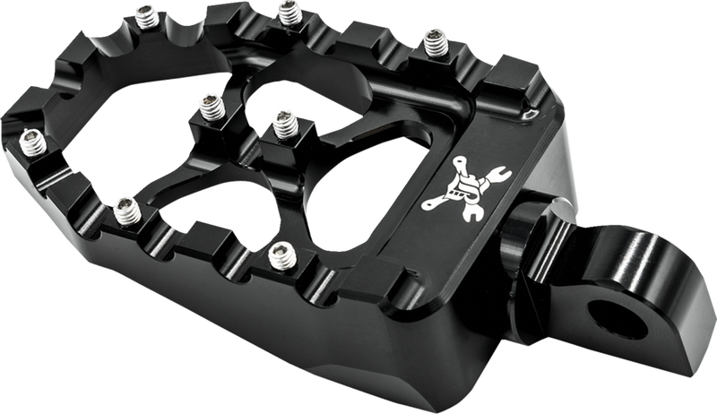 BURLY BRAND MX Evolution Pegs - Black - Sportster/Dyna B13-1015B - PartsOutlet.com.au
