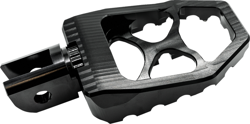 BURLY BRAND MX Evolution Pegs - Black - Softail '18-'24 - B13-1016B - PartsOutlet.com.au