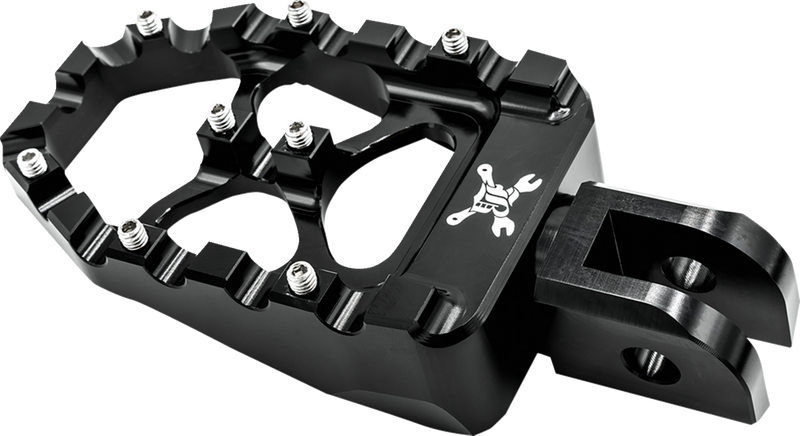 BURLY BRAND MX Evolution Pegs - Black - Softail '18-'24 - B13-1016B - PartsOutlet.com.au