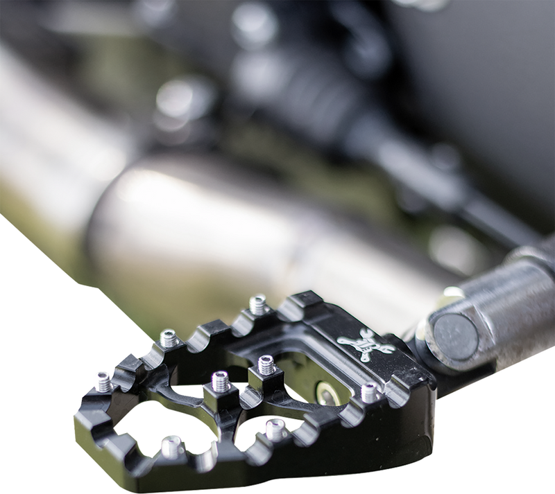 BURLY BRAND MX Evolution Pegs - Black - Sportster/Dyna B13-1015B - PartsOutlet.com.au