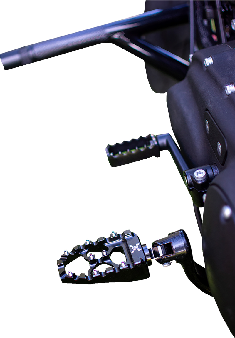 BURLY BRAND MX Evolution Pegs - Black - Sportster/Dyna B13-1015B - PartsOutlet.com.au