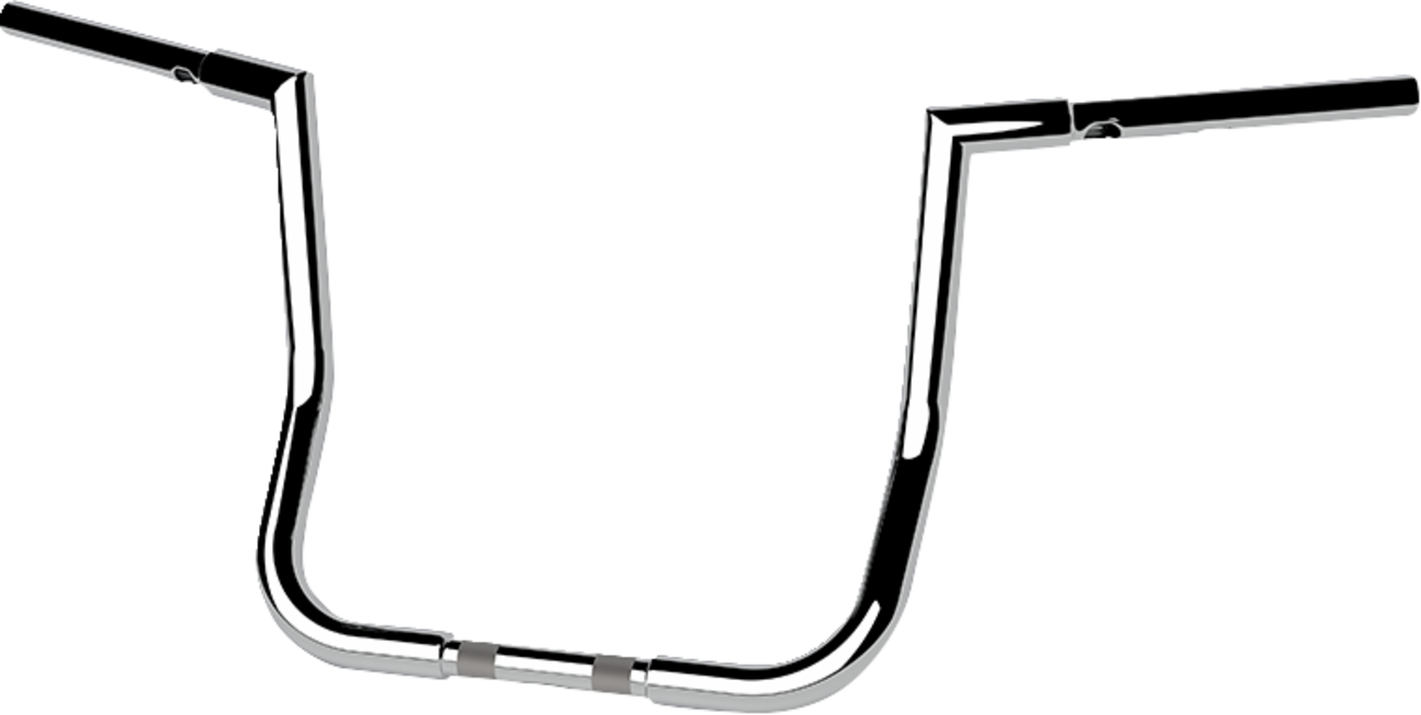 LA CHOPPERS Handlebar - Twin Peaks - Bagger - 14" - Chrome - FL '23-'24 - LA-7367-14