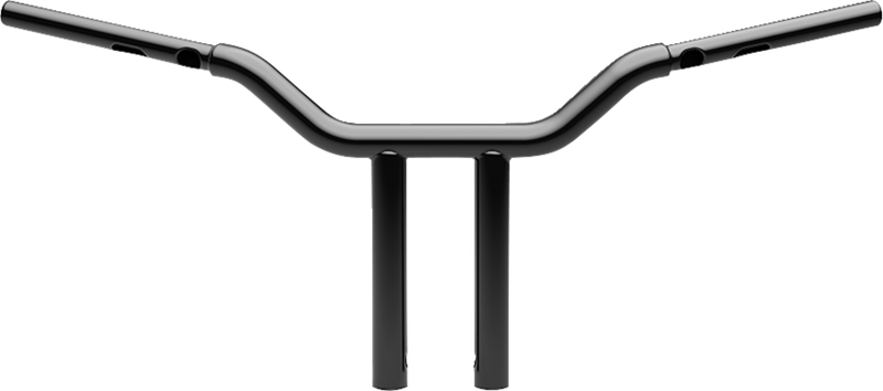 LA CHOPPERS Handlebar - One-Piece Kage Fighter - 12" x 1-1/4" - Black - FL '23-'24 - LA-7346-12B