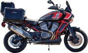 S&S CYCLE Slip-On Muffler - Brushed Stainless Steel - 50-State 550-1081 - PartsOutlet.com.au