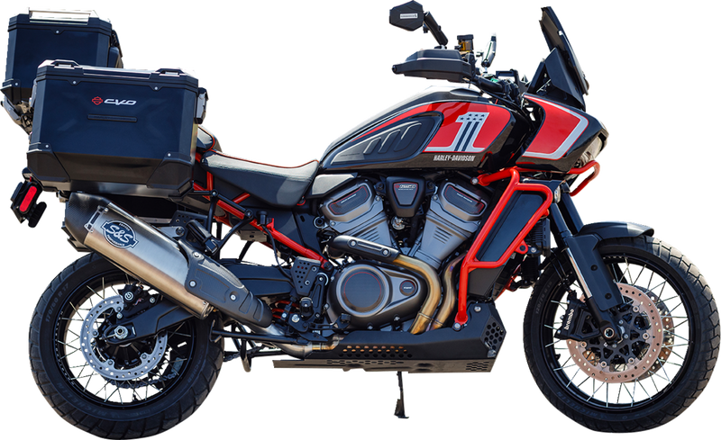 S&S CYCLE Slip-On Muffler - Brushed Stainless Steel - 50-State 550-1081 - PartsOutlet.com.au
