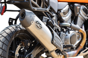 S&S CYCLE Slip-On Muffler - Brushed Stainless Steel - 50-State 550-1081 - PartsOutlet.com.au