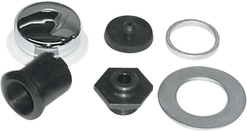 COLONY Stem Bolt and Cover Kit - '58-78 Sportster - 8809-6