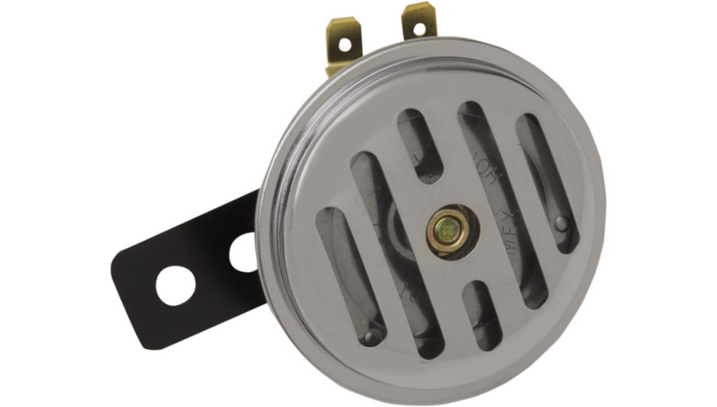 DRAG SPECIALTIES 2.5" Horn - Chrome Slotted - E11-6158