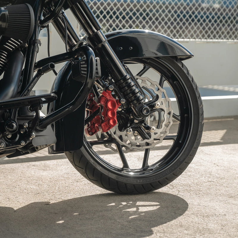 ARLEN NESS SPIDER HUB KIT FOR FRONT WHEELS, BLACK - Harley-Davidson '08-'23 - 71-660 - PartsOutlet.com.au