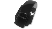 KLOCK WERKS The One Rear Fender - Frenched - Black - Steel - Harley-Davidson 2009-2023 - KWF-01-0304 - PartsOutlet.com.au