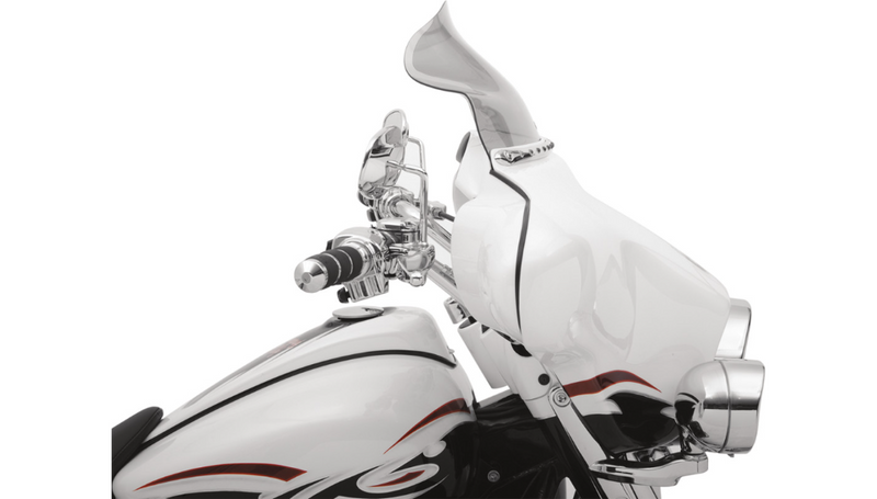 KLOCK WERKS Flare Windshield - 8-1/2" - Tinted - FLH '96-'13 - KWW-01-0209