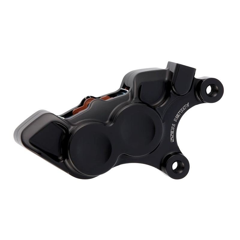 ARLEN NESS REAR 4-PISTON BRAKE CALIPERS, BLACK - 11.8" - '08-'17 FXD - 02-325