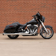 S&S CYCLE SIDEWINDER® 2-1 for 1995–’09 FL MODELS — 1995–’03, 2007 FL MODELS — CA emissions legal–Chrome 550-0776 - PartsOutlet.com.au