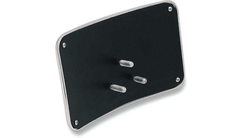 DRAG SPECIALTIES License Plate Mount - 3 Hole - 7" Chrome - 78070114