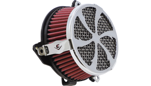 COBRA Air Cleaner Kit - '04-'22 XL Chrome 606-0103-01-SB - PartsOutlet.com.au