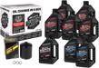 MAXIMA RACING OIL 2017+M8 Synthetic 20W-50 Oil Change Kit - Black Filter 90-129018PB - PartsOutlet.com.au