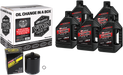 MAXIMA RACING OIL Quick Change 2017+ M8 Synthetic 20W-50 Oil Change Kit - Black Filter 90-129015PB - PartsOutlet.com.au