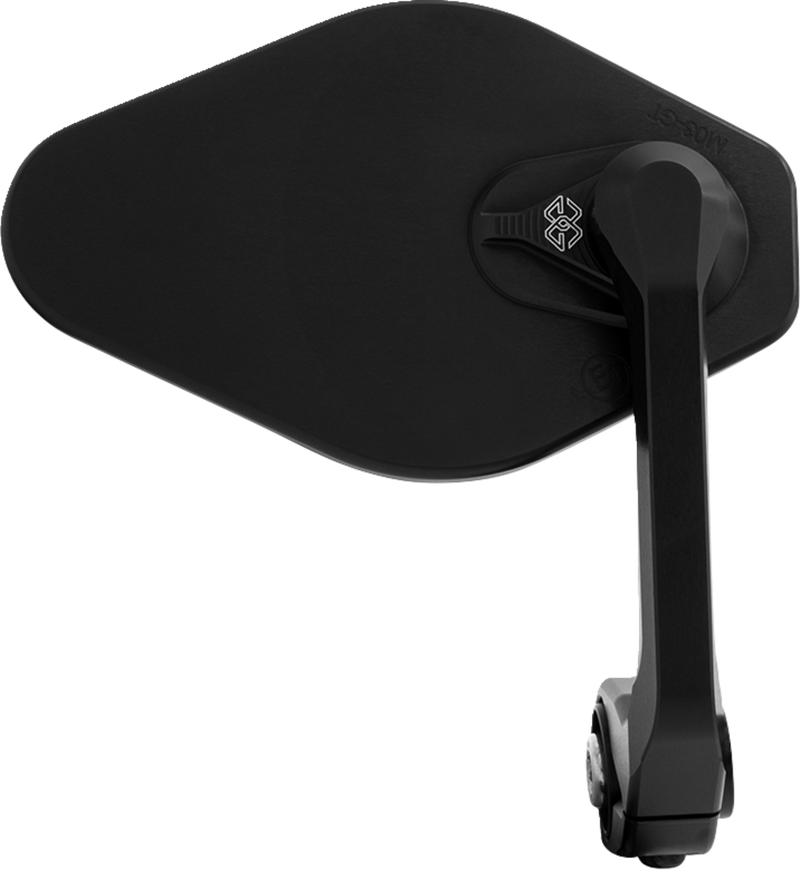 GILLES TOOLING Mirror - STRATOS - Side View - Diamond - Black - Right/Left - Each M03-01-BD