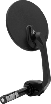 GILLES TOOLING Mirror - MOON - Side View - Round - Black - Right/Left - Each M04-01-BD