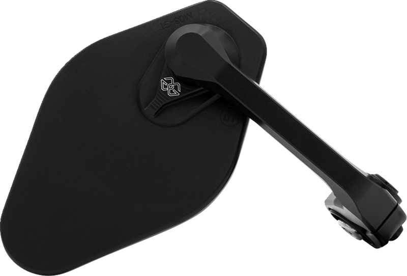 GILLES TOOLING Mirror - STRATOS - Side View - Diamond - Black - Right/Left - Each M03-02-BD