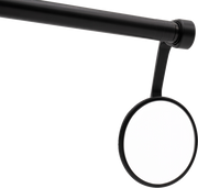 GILLES TOOLING Mirror - MOON - Side View - Round - Black - Right/Left - Each M04-01-BD