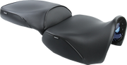 SARGENT Two-Piece Seat - Black - CarbonFX - Pan America '21-'26 SHD-1920-19
