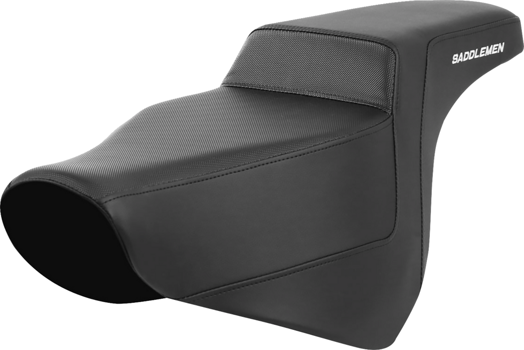 SADDLEMEN Racing Seat - Black - FXLR/S/ST '18-'24 RACE81829 - PartsOutlet.com.au