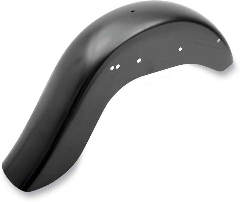 KLOCK WERKS Stock Length Rear Fender - Smooth - 7.125" W - Softail '00-'17 - KWF-02-0303