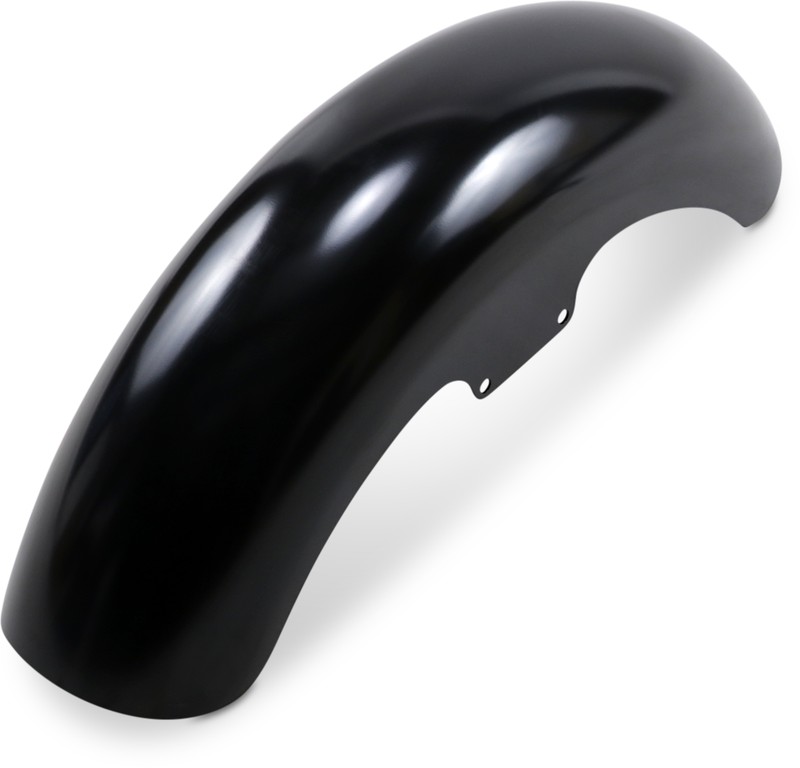 KLOCK WERKS Front Fender - Thickster - Black - 18" - Softail '86-'17 - KWF-02-0017