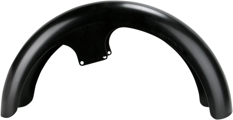 KLOCK WERKS Front Fender - Wrapper - Black - 21" - Softail '86-'17 - KWF-02-0026