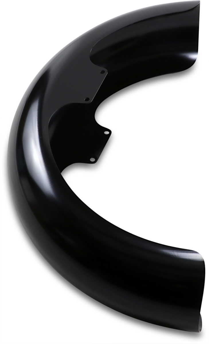 KLOCK WERKS Front Fender - Wrapper - Black - 18" - Softail '86-'17 - KWF-02-0019