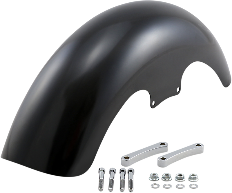 KLOCK WERKS Thickster Fender Kit - Steel - Black - FL 2014-2023 - KWF-01-0110-2014 - PartsOutlet.com.au