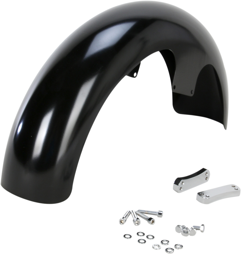 KLOCK WERKS Wrapper Fender Kit - Steel - Black - 16"-19" - FL '14-'25 - KWF-01-0104-2014