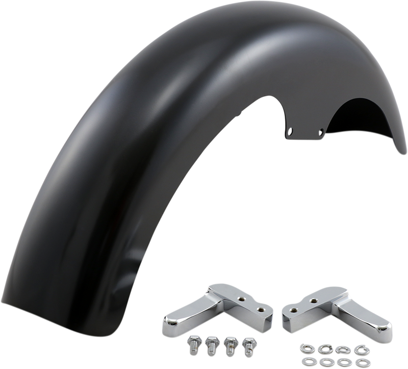 KLOCK WERKS TFL Fender Kit - w/ Chrome Blocks - Steel - 19" - FXD '06-'25 - KWF-03-0020