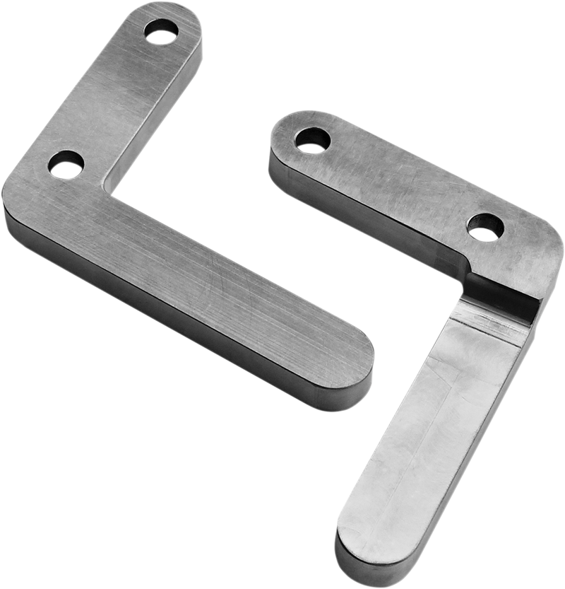 KLOCK WERKS Front Fender Mounting Blocks - Harley-Davidson 1986-2023 - Chrome - KWFS-02-0410 - PartsOutlet.com.au