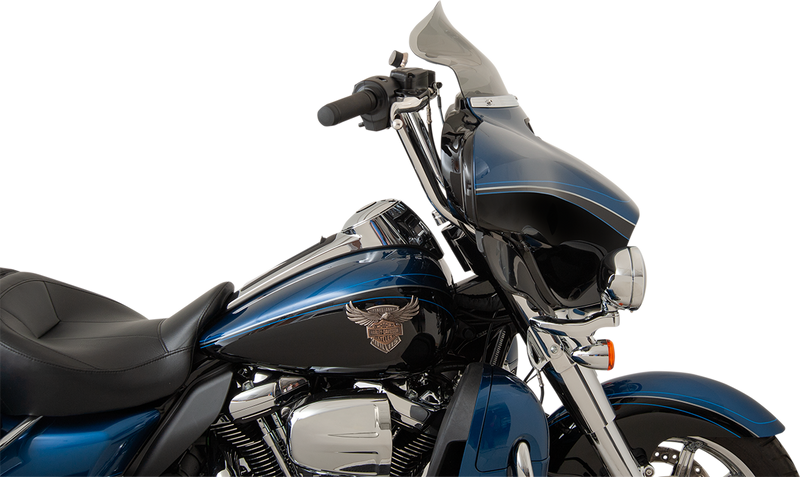 KLOCK WERKS Flare Windshield - 8-1/2" - Tinted - FLHT '14-'25 - KWW-01-0209-2014