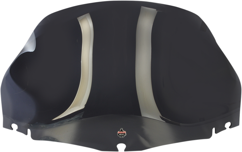 KLOCK WERKS Flare Windshield - 11-1/2" - Dark Smoke - FLH '96-'13 - KWW-01-0371