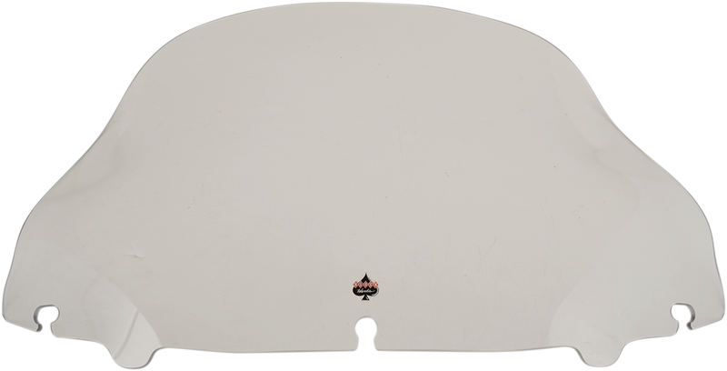 KLOCK WERKS Flare Windshield - 10-1/2" - Clear - FLH '14-'25 - KWW-01-0466