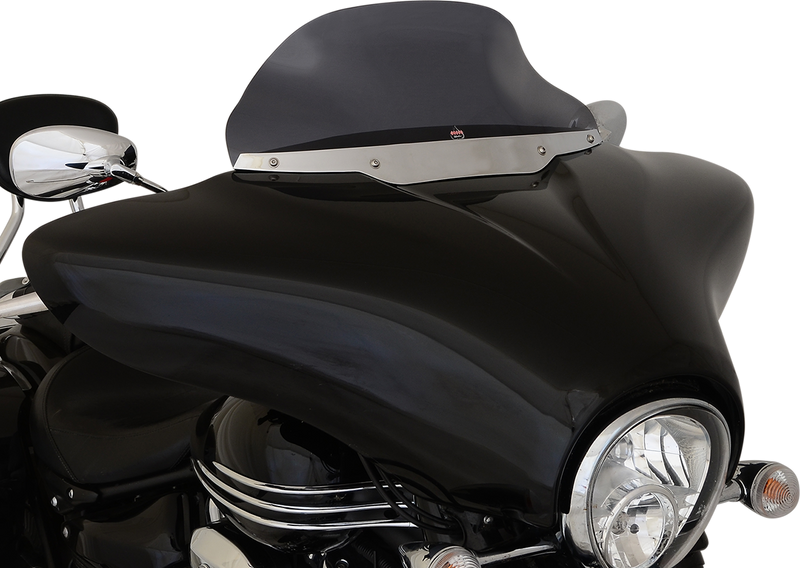 KLOCK WERKS Flare Windshield - 8-1/2" - Smoke - Yamaha Stratoliner '10-'14 - KWW-06-0255