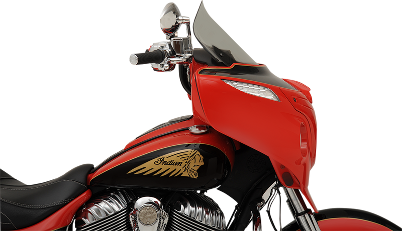 KLOCK WERKS Flare Windshield - 14" - Tall - Tinted - Indian '14-'25 - KWW-04-0499