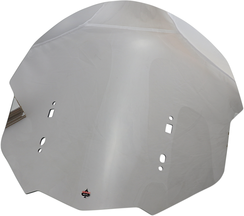 KLOCK WERKS Flare Windshield - 20-1/4" - Clear - GL1800 '18-'25 - KWW-06-0514