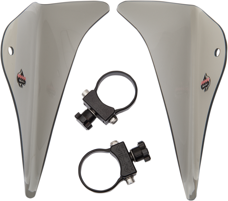 KLOCK WERKS Flare Deflector - Polaris 2014-2021 - Tinted - KWW-05-0426-T - PartsOutlet.com.au