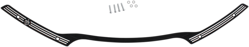 KLOCK WERKS Windshield Trim - KERF - Road Glide 2015-2023 - Black Contrast KWW-01-0459 - PartsOutlet.com.au