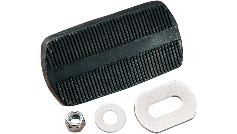 DRAG SPECIALTIES Brake Pedal Pad - Harley-Davidson 1965-1987 - 17-0413-SC2 - PartsOutlet.com.au