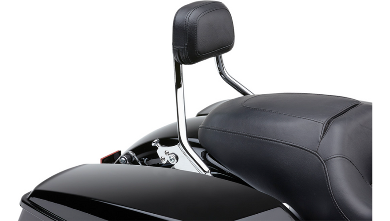 COBRA Detachable Backrest - Chrome - Short - '09-'20 FLH/FLT 602-2200 - PartsOutlet.com.au